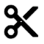 cut icon