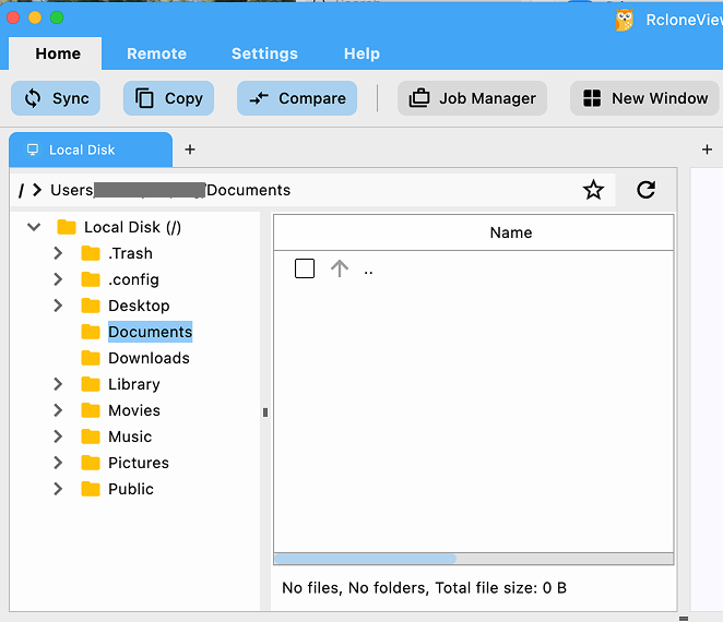 empth folder by dont allow
