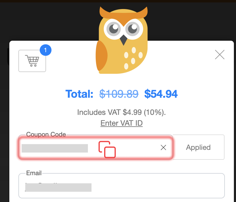 enter your coupon code