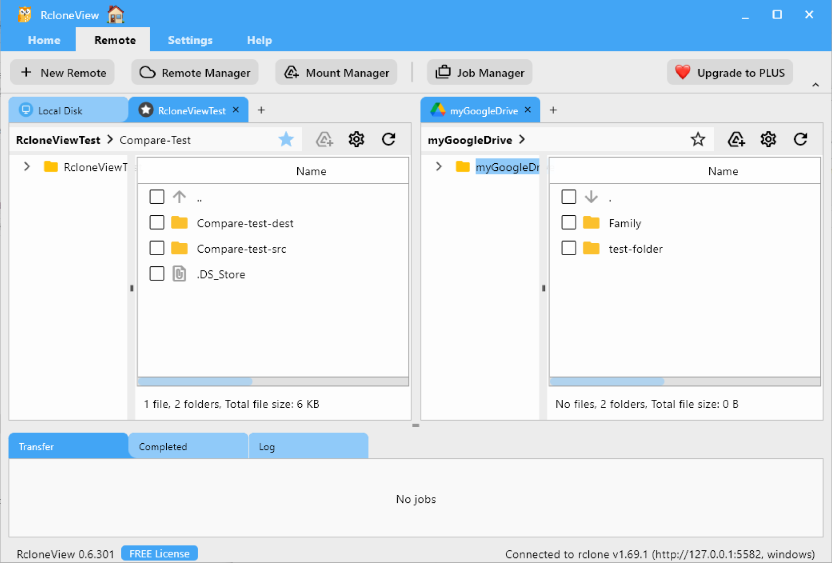 file explorer remote open complete